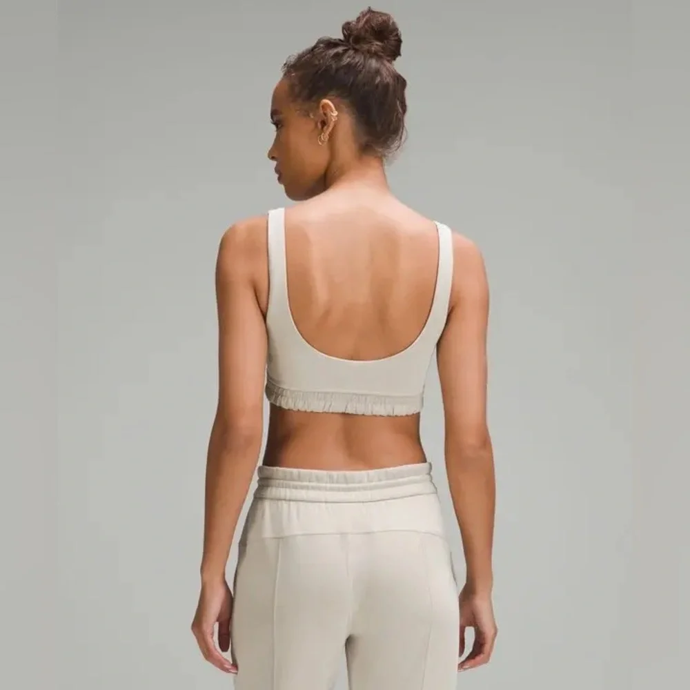 Lululemon Softstreme Scoop-neck Bra B/c Cup Mojave Tan 6